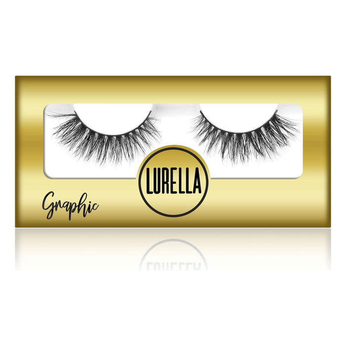 Lurella Cosmetics - 3D Mink Eyelashes - Graphic 5oz.