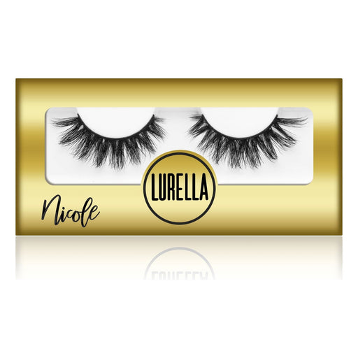 Lurella Cosmetics - 3D Mink Eyelashes - Nicole 5oz.