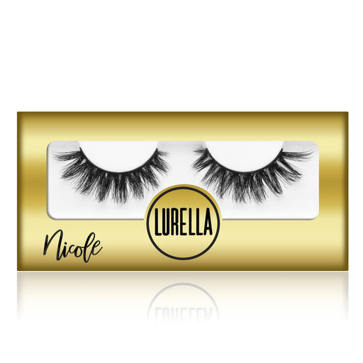 Lurella Cosmetics 3D Mink Eyelashes - Nicole False Eyelash