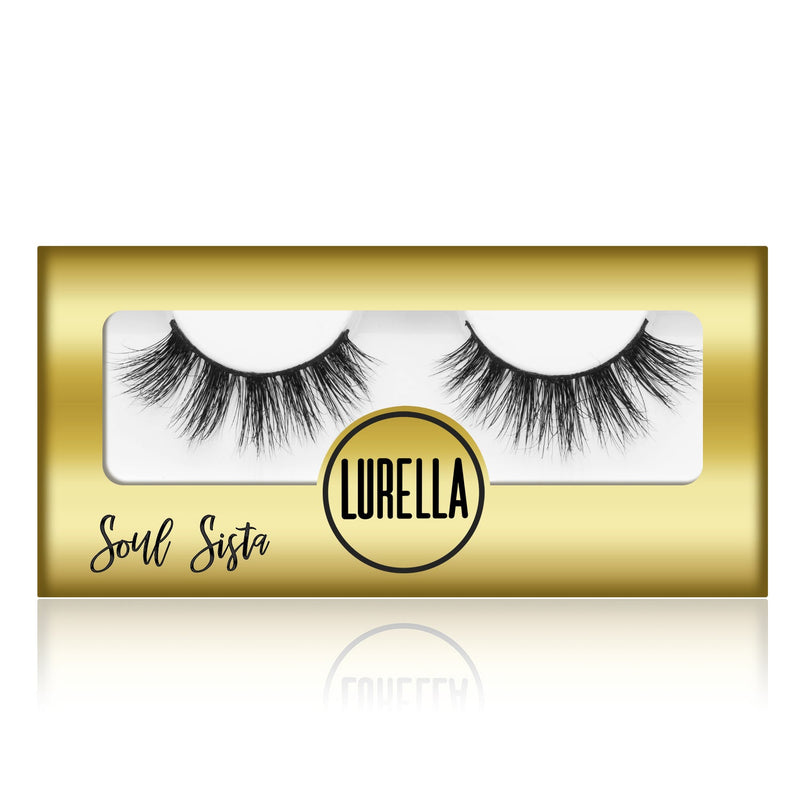 Lurella Cosmetics 3D Mink Eyelashes - Soul Sista False Eyelash