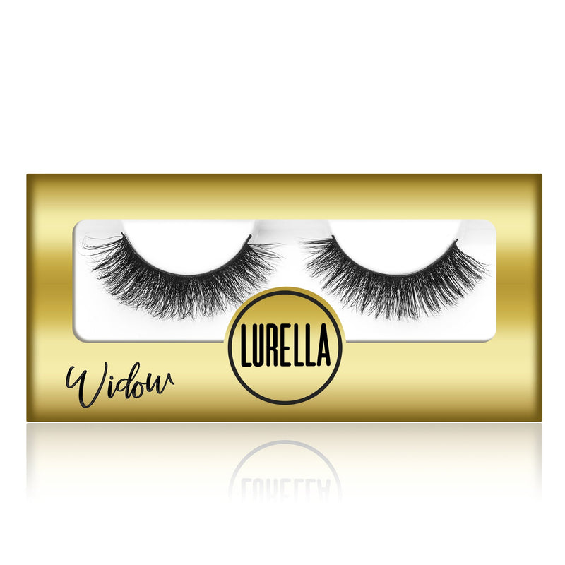 Lurella Cosmetics 3D Mink Eyelashes - Widow False Eyelash