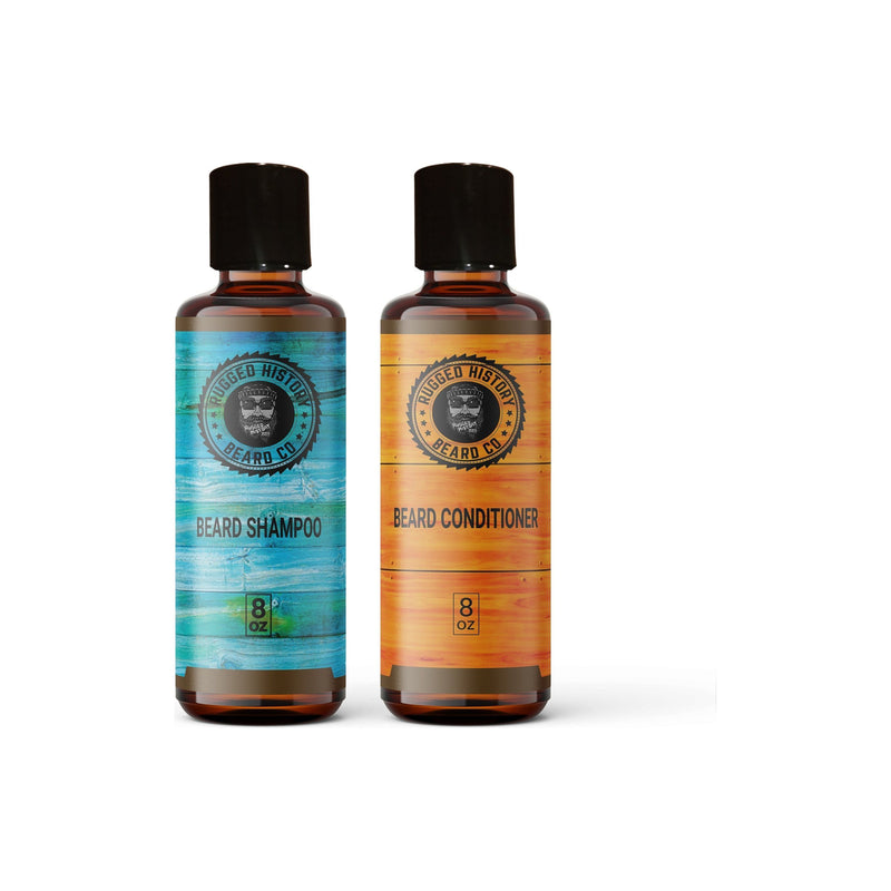 Rugged History Beard Co. Beard Shampoo and Conditioner