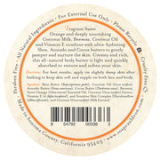 Soap Cauldron Body Butter Sweet Orange & Coconut