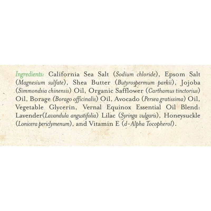 Soap Cauldron Sea Salt Scrub Vernal Equinox Sea Salt Scrub