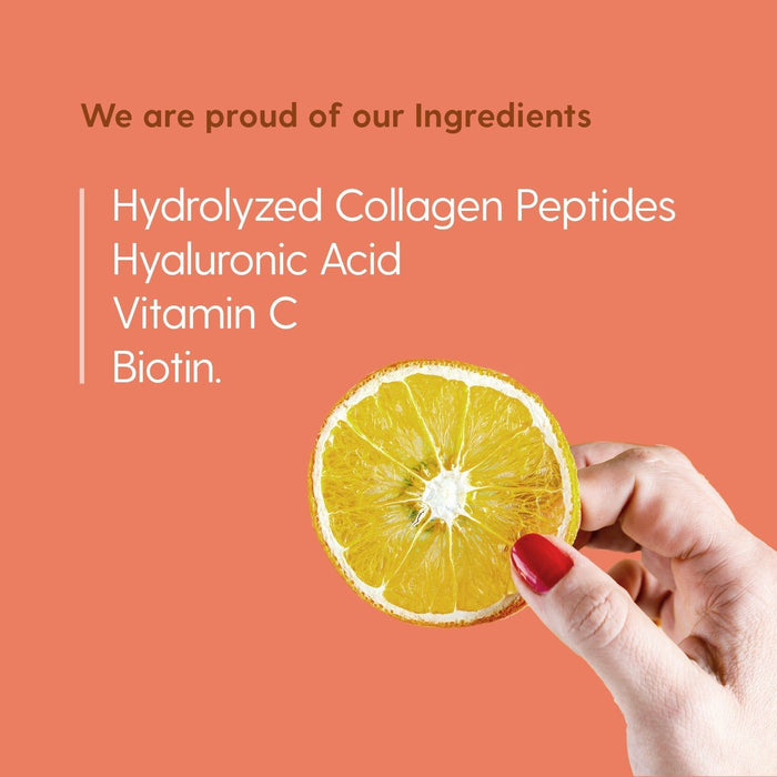 Collagen+ with Hydrolyzed Collagen Powder - Biotin - Hyaluronic Acid & Vitamin C