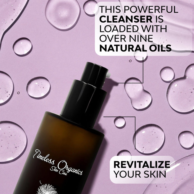 Timeless Organics Skin Care Anti-Aging Facial Cleanser Cleanser