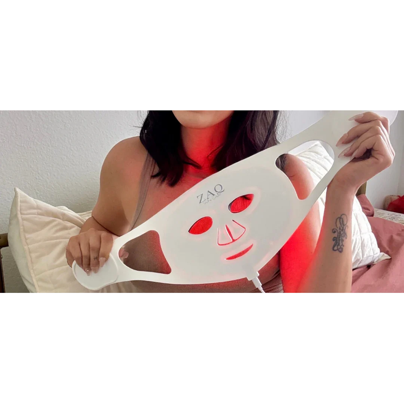 ZAQ Skin & Body Noor LED Light Therapy Mask – Red, Blue & Infrared | ZAQ