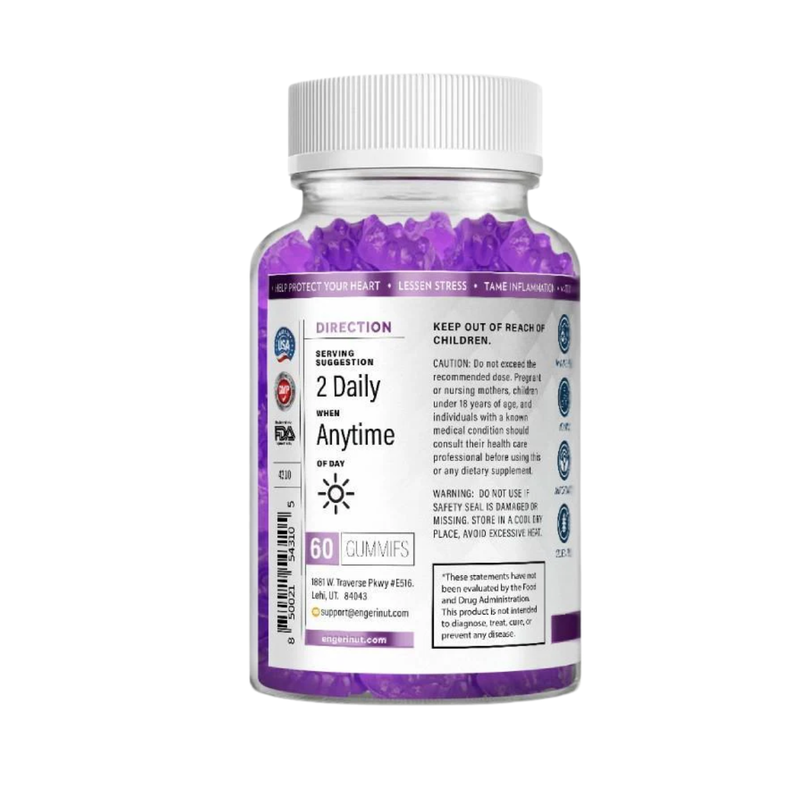 Energi Nutrition Elderberry Gummies Supplement