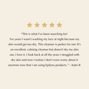 EpiLynx Gentle Hydrating Facial Cleanser – Aloe, Cucumber & Antioxidants (Nut-Free, Gluten-Free, Vegan) Face Cleanser