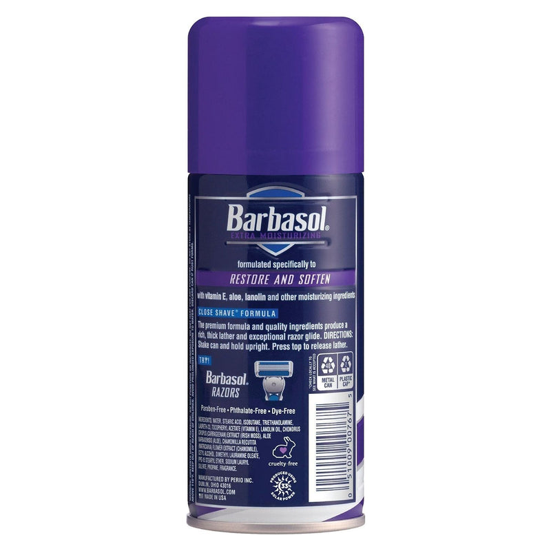 Barbasol Barbasol Thick & Rich Shave Cream Extra Moisturizing Vitamin E 7 Oz Shave Cream