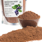 SiberianGreen.com Premium Wild-Harvested Bird Cherry Flour, 300g – Natural & Nutrient-Rich Tea & Infusions