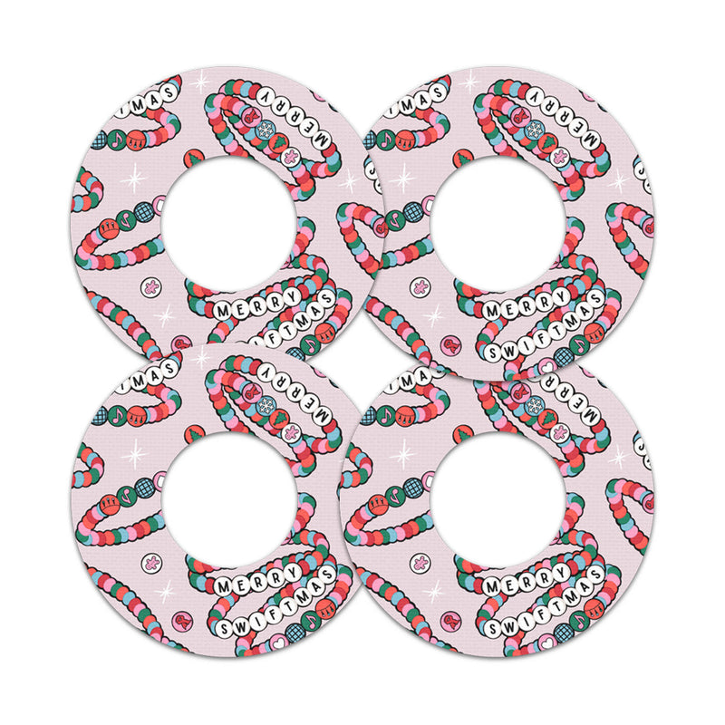 Peelz Merry Swiftmas Freestyle Libre 2 Patch Tape - Pump Peelz Patch Medical Tape