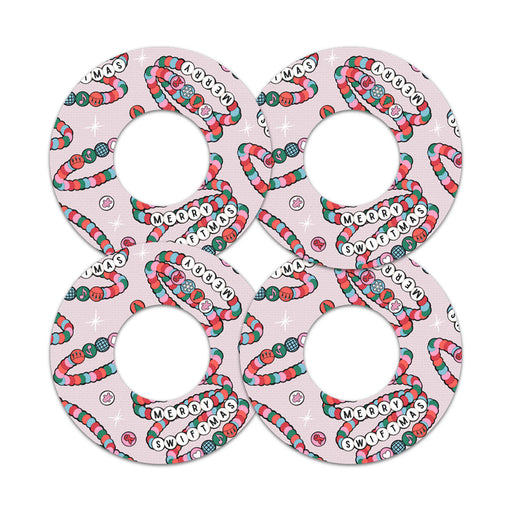 Peelz Merry Swiftmas Freestyle Libre 2 Patch Tape - Pump Peelz Patch Medical Tape