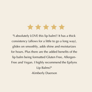 EpiLynx Hydrating Vegan Lip Balm – Long-Lasting Moisture & Sheer Tint