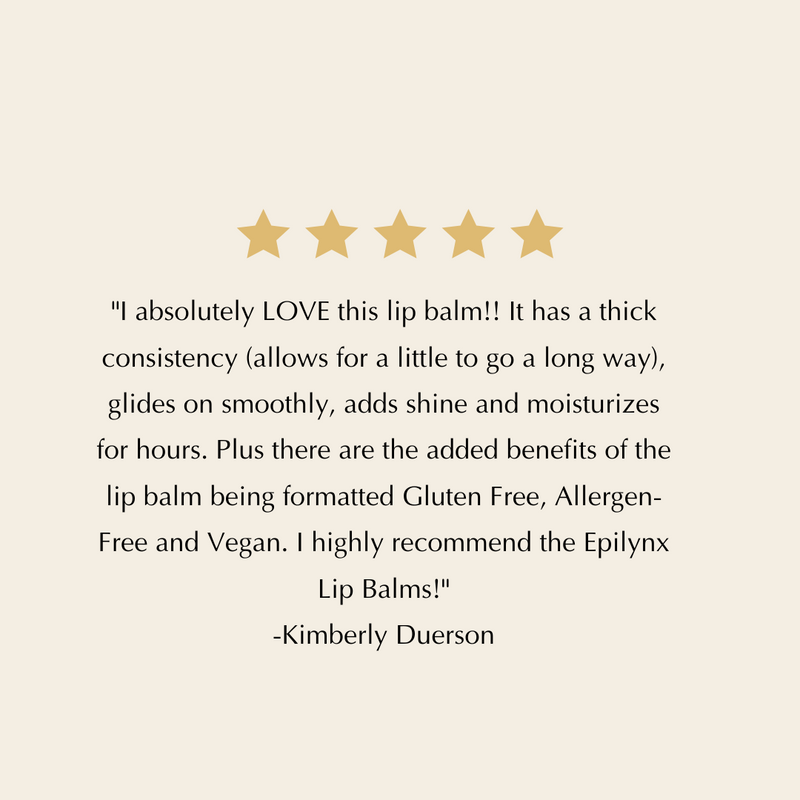 EpiLynx Hydrating Vegan Lip Balm – Long-Lasting Moisture & Sheer Tint