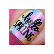 UberChic Beauty Welcome Spring Stamping Plate