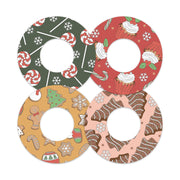 Peelz Christmas Treats Variety Freestyle Libre 2 Patch Tape - Pump Peelz Patch Medical Tape
