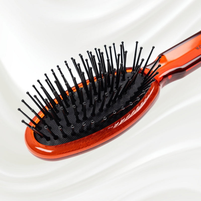 All Seasons Synthetic Pin Hair Brush - Pneumatic Cushion for Thick & Coarse Hair