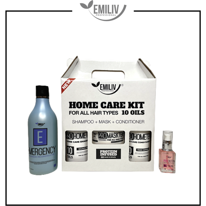 Emiliv Professional™ Ultimate Reconstructor Kit - Homecare Kit + Emergency Polymedic Reconstructor And Prooilten 27% Off Sale!