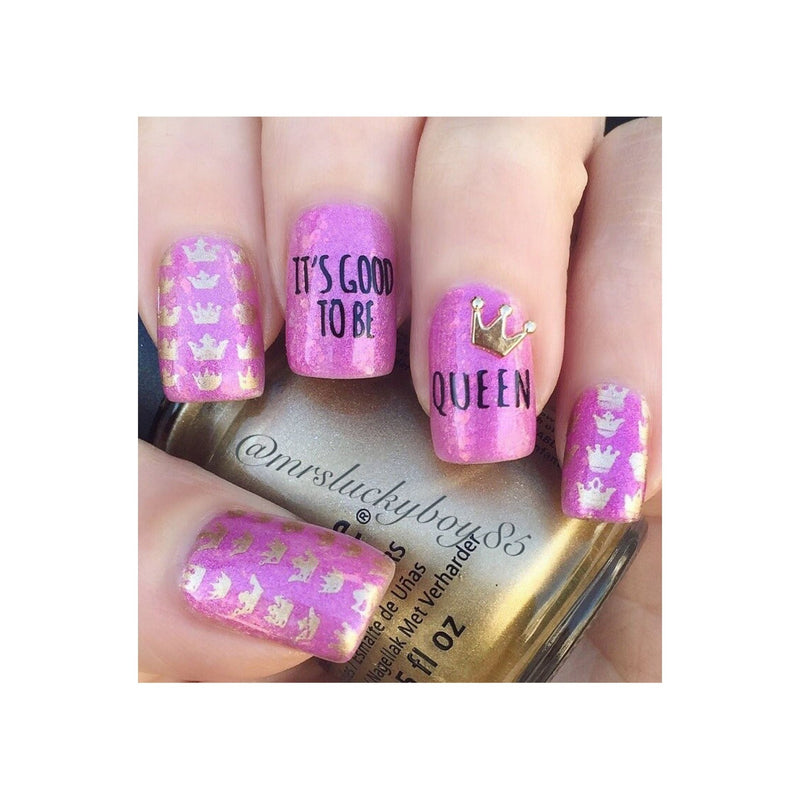 UberChic Beauty Fairytale-01 Stamping Plate