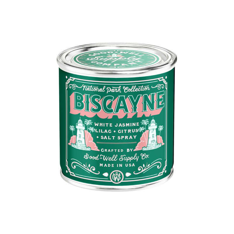 Good & Well Supply Co Biscayne National Park Candle Candles