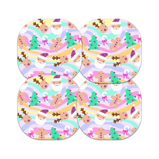 Peelz Christmas Pastel Overpatch Tape - Pump Peelz Patch Medical Tape