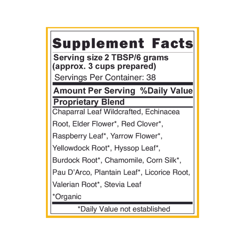 SpeedyVite® Blood LifeBoost® Tea | USDA Organic Herbal Cleansing Tea (4 oz / 8 oz / 28 Bags) | SpeedyVite® - FREE SHIPPING Tea