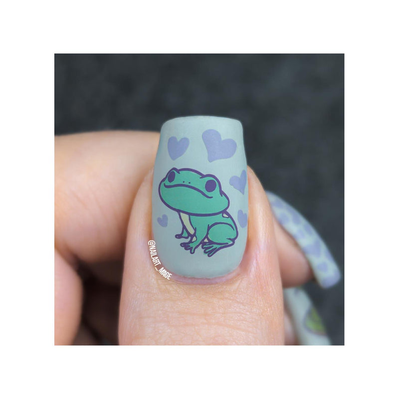 UberChic Beauty Cute & Tiny Baby Animals Stamping Plate