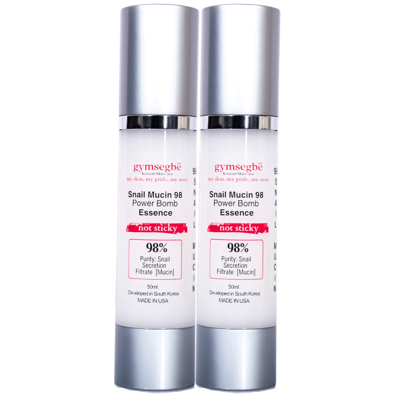 gymsegbë Snail Mucin 98 Power Bomb Essence Anti-Aging Facial