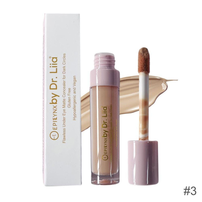 EpiLynx Flawless Matte Concealer – Vegan, Gluten-Free, Full Coverage & Long-Wearing foundation