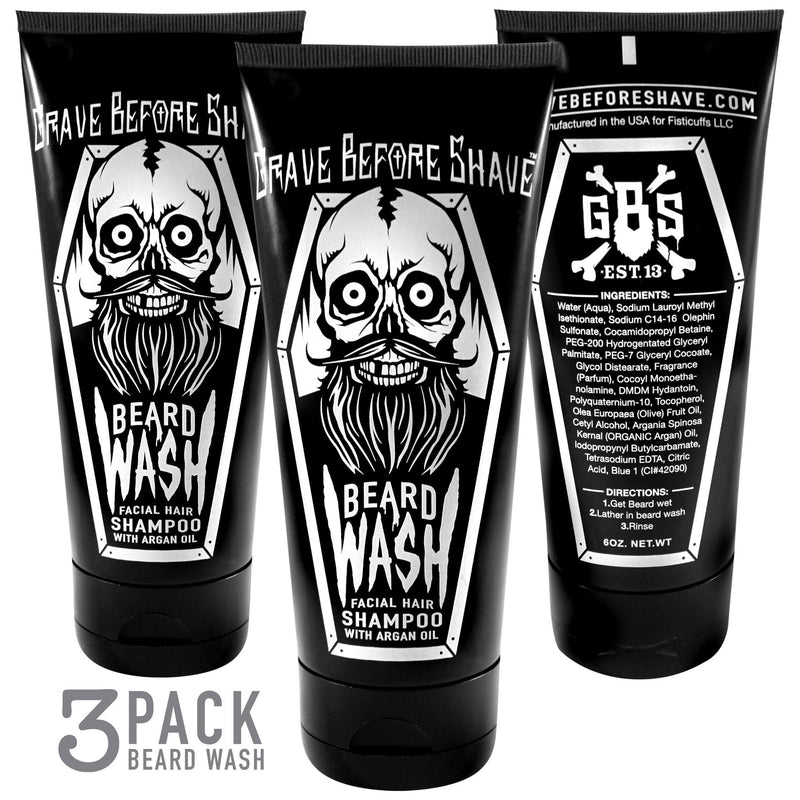 Grave Before Shave GRAVE BEFORE SHAVE™  BEARD WASH SHAMPOO Soap/shampoo