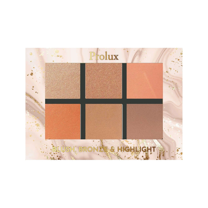 Prolux Cosmetics - Blush Bronze & Highlight | Blush And Highlight Palette