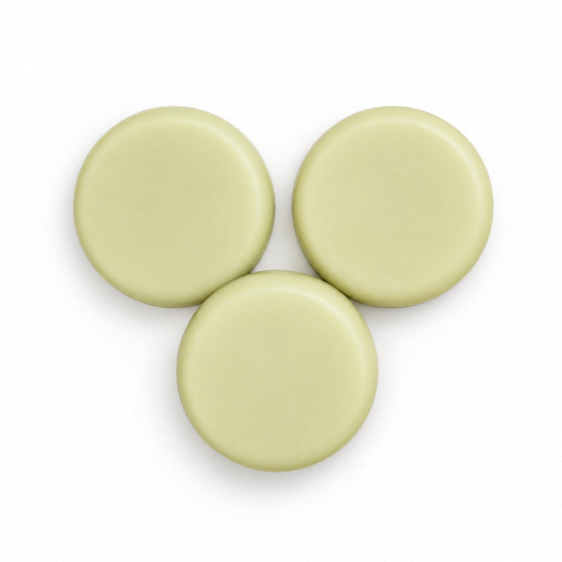 By Robin Creations Eczema Relief Zero Waste Solid Lotion Bar Deodorant & Body Care White Smoke 3 Bars with Storage Tins