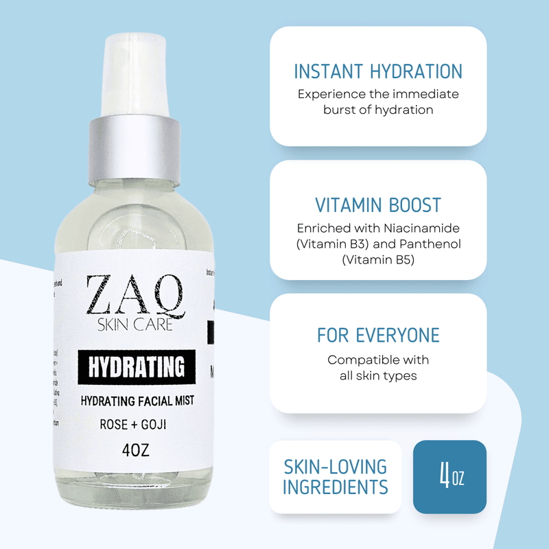 ZAQ Skin & Body ZAQ Hydrating Facial Mist Skin Care