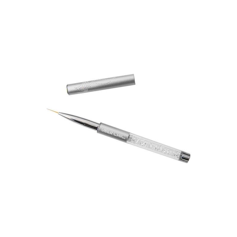 UberChic Beauty Striper Nail Art Brush - Silver Brush