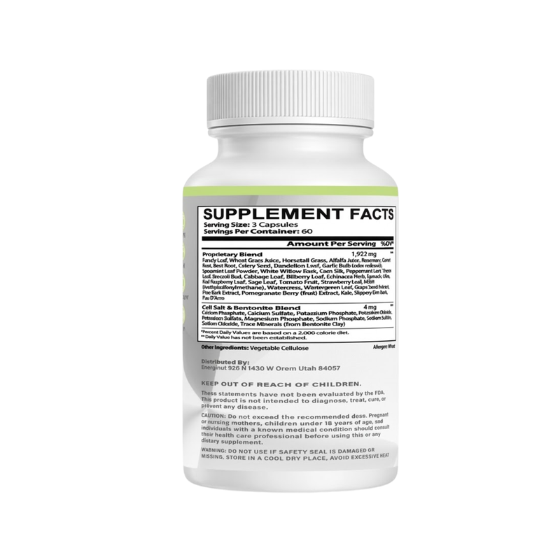 Energi Nutrition Mega Green Caps Supplement