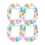 Peelz Christmas Pastel Tandem Mobi Patch Tape - Pump Peelz Patch Medical Tape