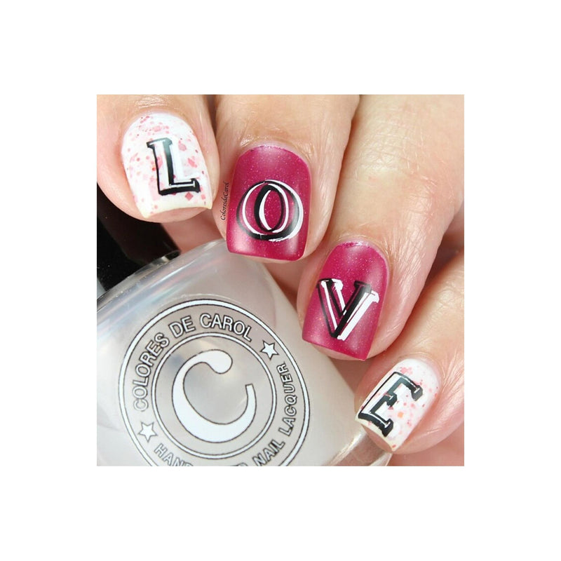 UberChic Beauty Alphabet-01 Stamping Plate