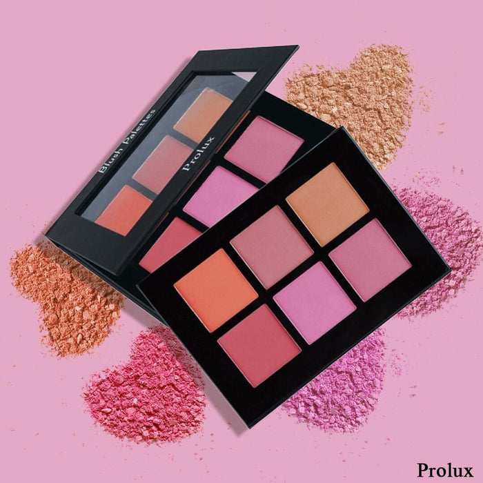 Prolux Cosmetics - Blush Palette | Blush Colour Palette