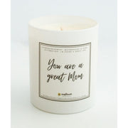 Sunflower Motherhood Great Mom Candle Candles