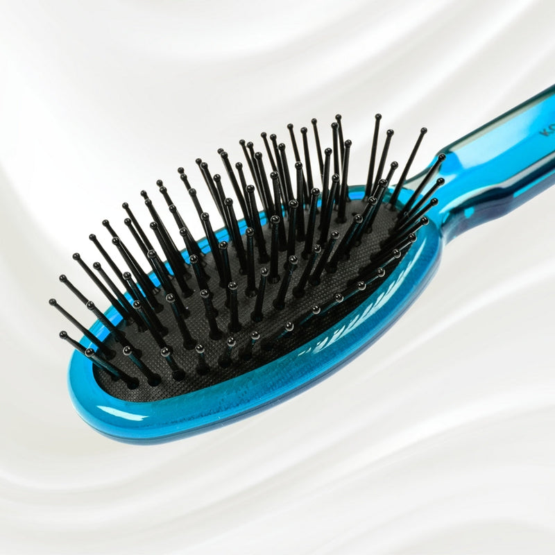 All Seasons Synthetic Pin Hair Brush - Pneumatic Cushion for Thick & Coarse Hair