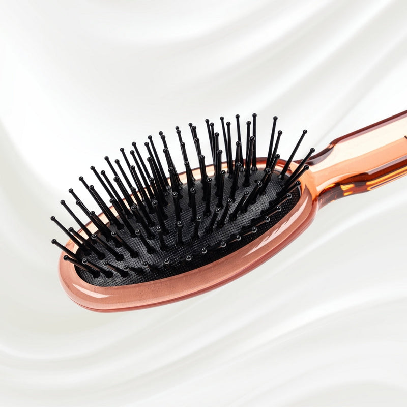 All Seasons Synthetic Pin Hair Brush - Pneumatic Cushion for Thick & Coarse Hair