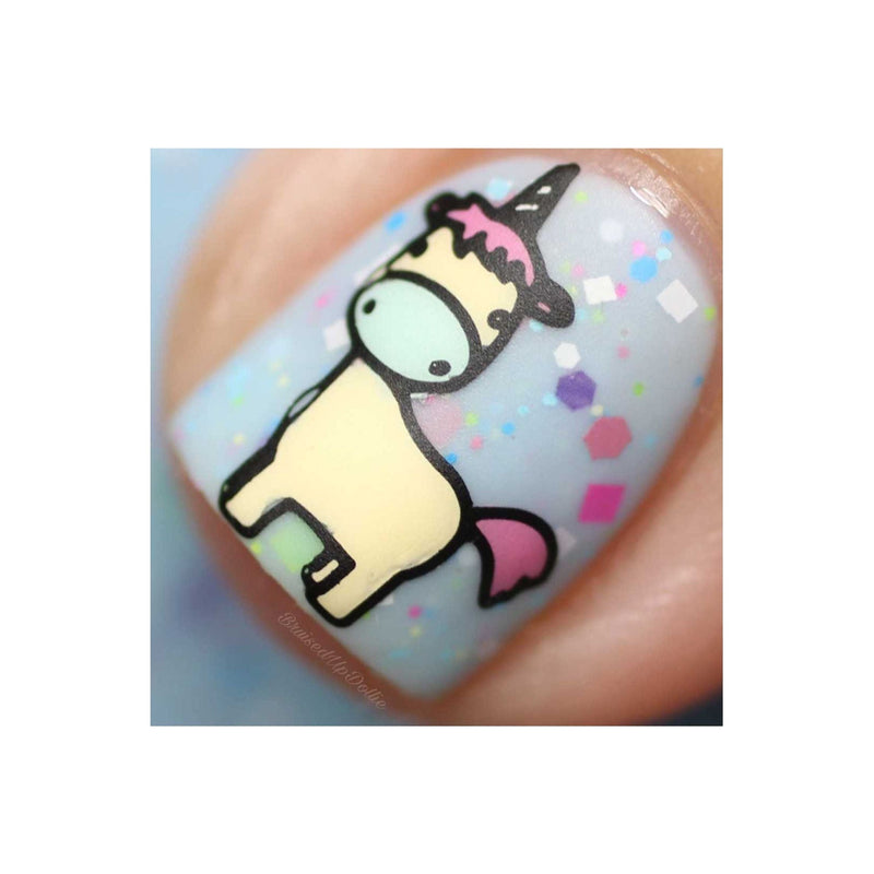 UberChic Beauty Unicorn Love Stamping Plate