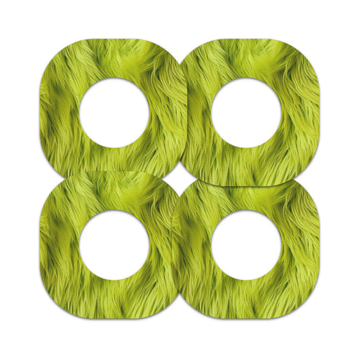 Peelz Green Fur Dexcom G7 and Stelo Patch Tape - Pump Peelz Patch Medical Tape