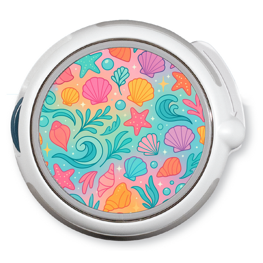 Peelz Rainbow Reef twiist™ Automated Insulin Delivery System Stickers - Pump Peelz Peelz/Stickers