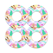 Peelz Christmas Pastel Freestyle Libre 2 Patch Tape - Pump Peelz Patch Medical Tape