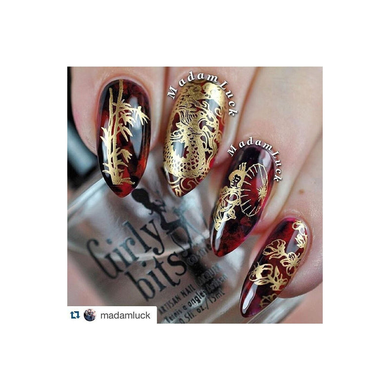 UberChic Beauty Far East-01 Stamping Plate