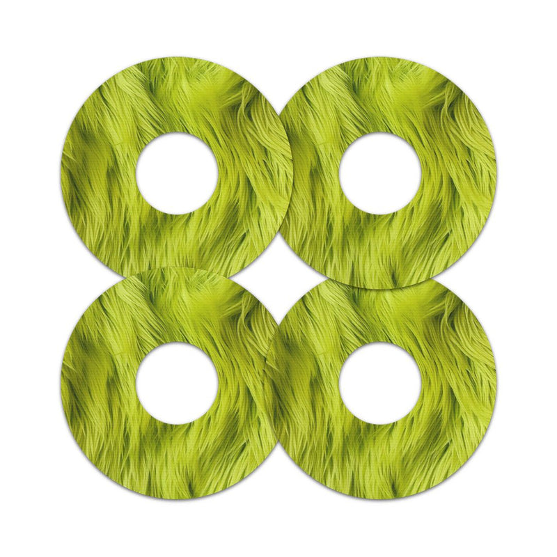 Peelz Green Fur FreeStyle Libre 3 Plus & Lingo  Patch Tape - Pump Peelz Patch Medical Tape
