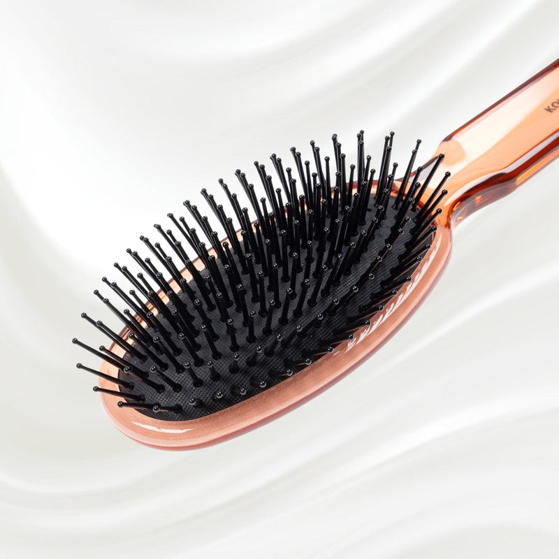 All Seasons Synthetic Pin Hair Brush - Pneumatic Cushion for Thick & Coarse Hair