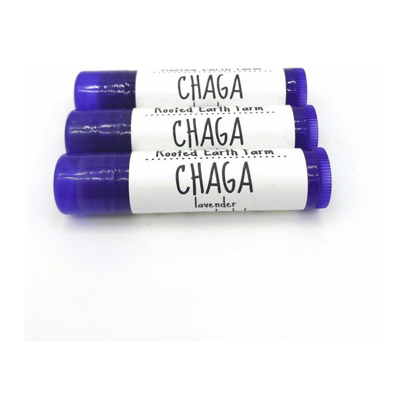 Rooted Earth Farm + Apothecary Chaga Lip Balm Lip Balms + Tints